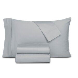 Everyday Home Trident 300 Thread Count 100% Cotton 4-Pc. Sheet Set, King - Gray
